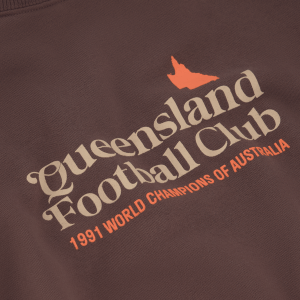 QFC 1991 All-Australian Crewneck (Espresso)